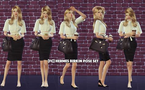 hermes pose|sims 4 hermes bag.